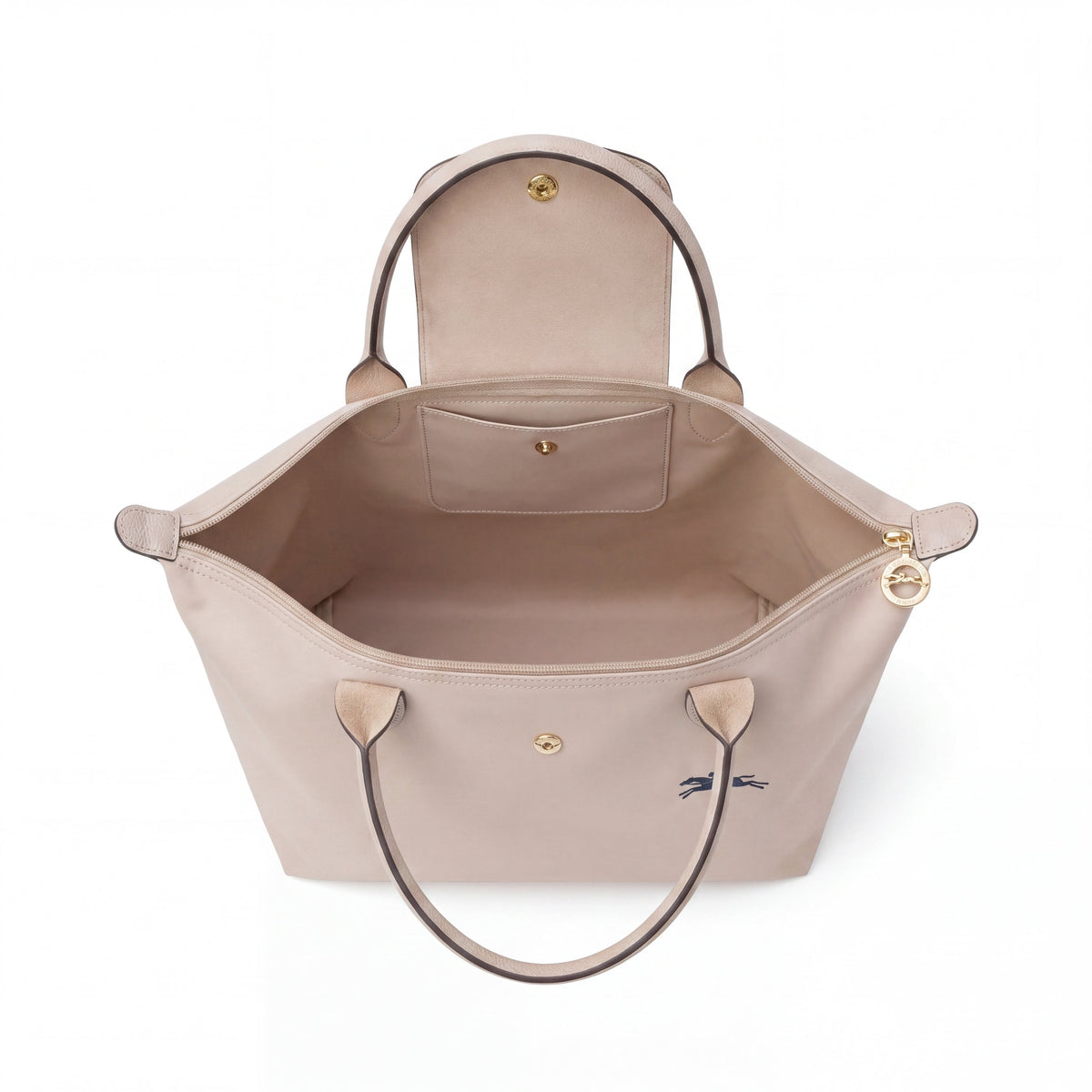 Bolso tote prémium Beige claro