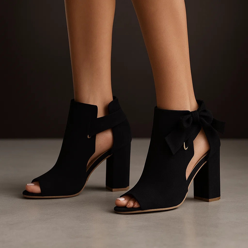 Tacones Elegantes con Nudo Sofia