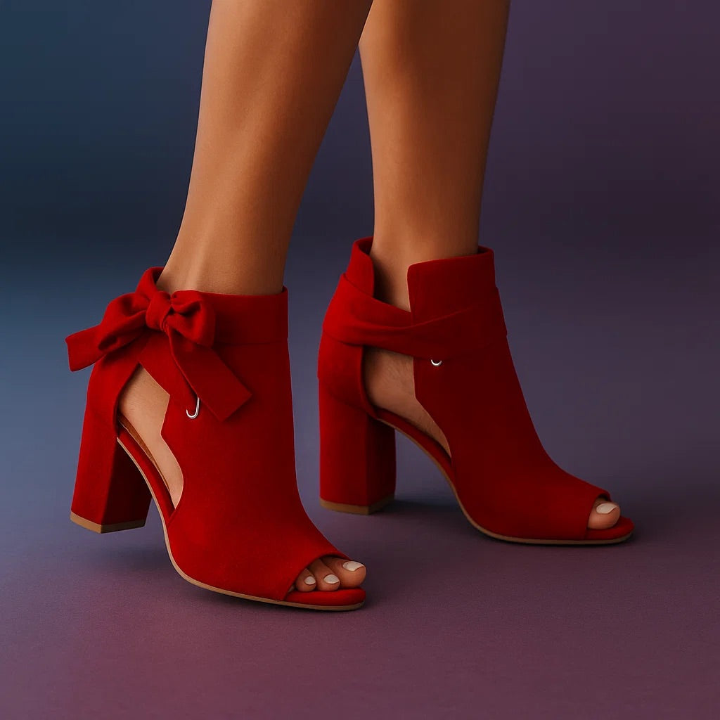 Tacones Elegantes con Nudo Sofia