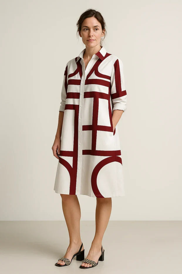 Siena™ | Vestido midi sofisticado