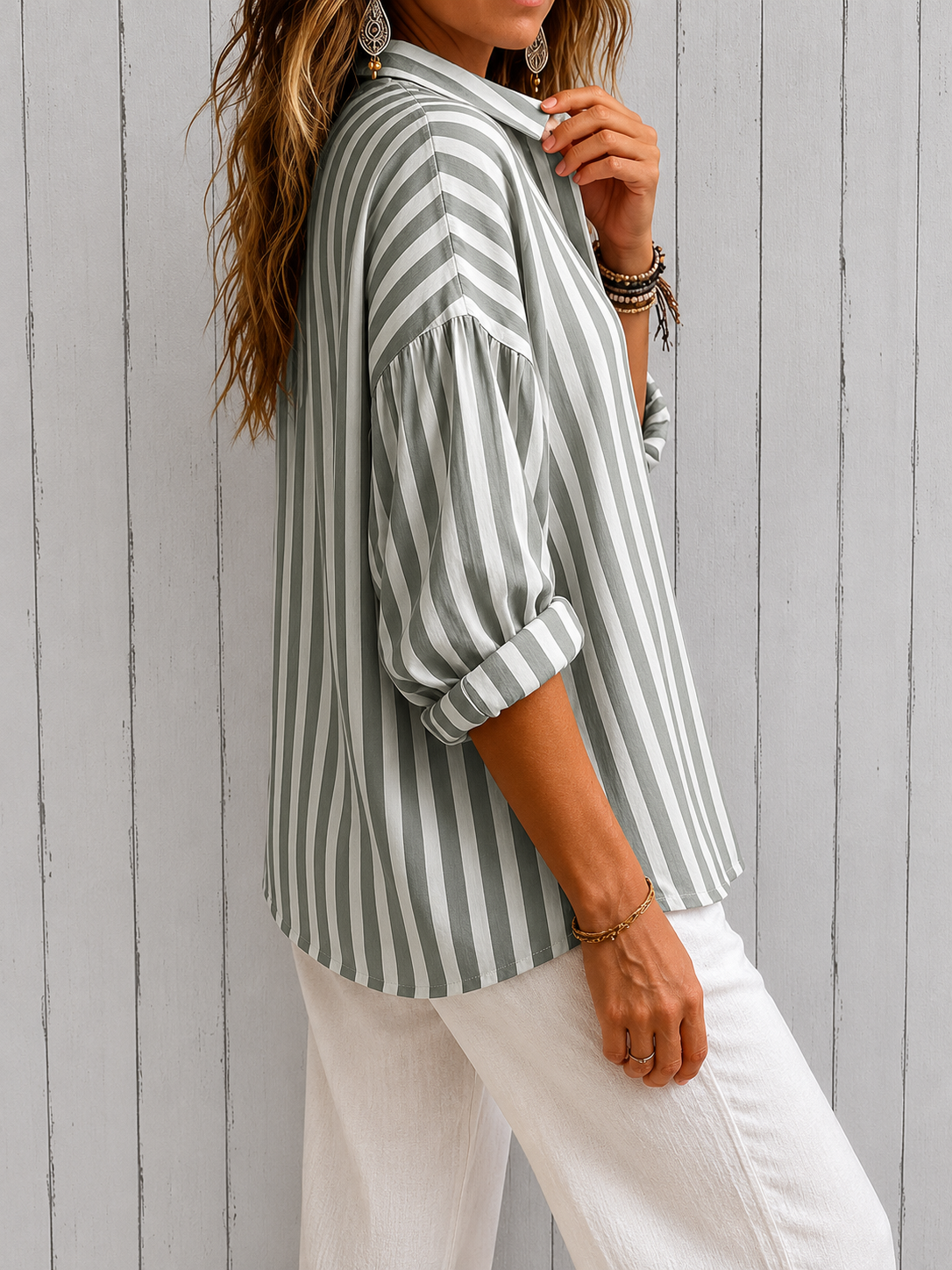 Bellori Milano | Blusa Refinada con Volantes Martine